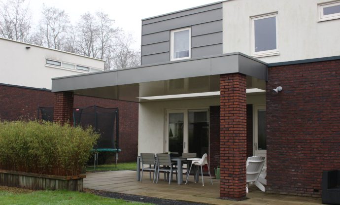 Nieuwbouw carport overkapping