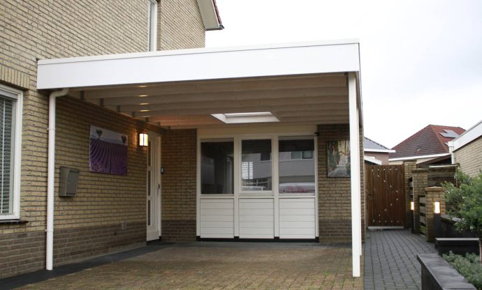 Nieuwbouw carport overkapping